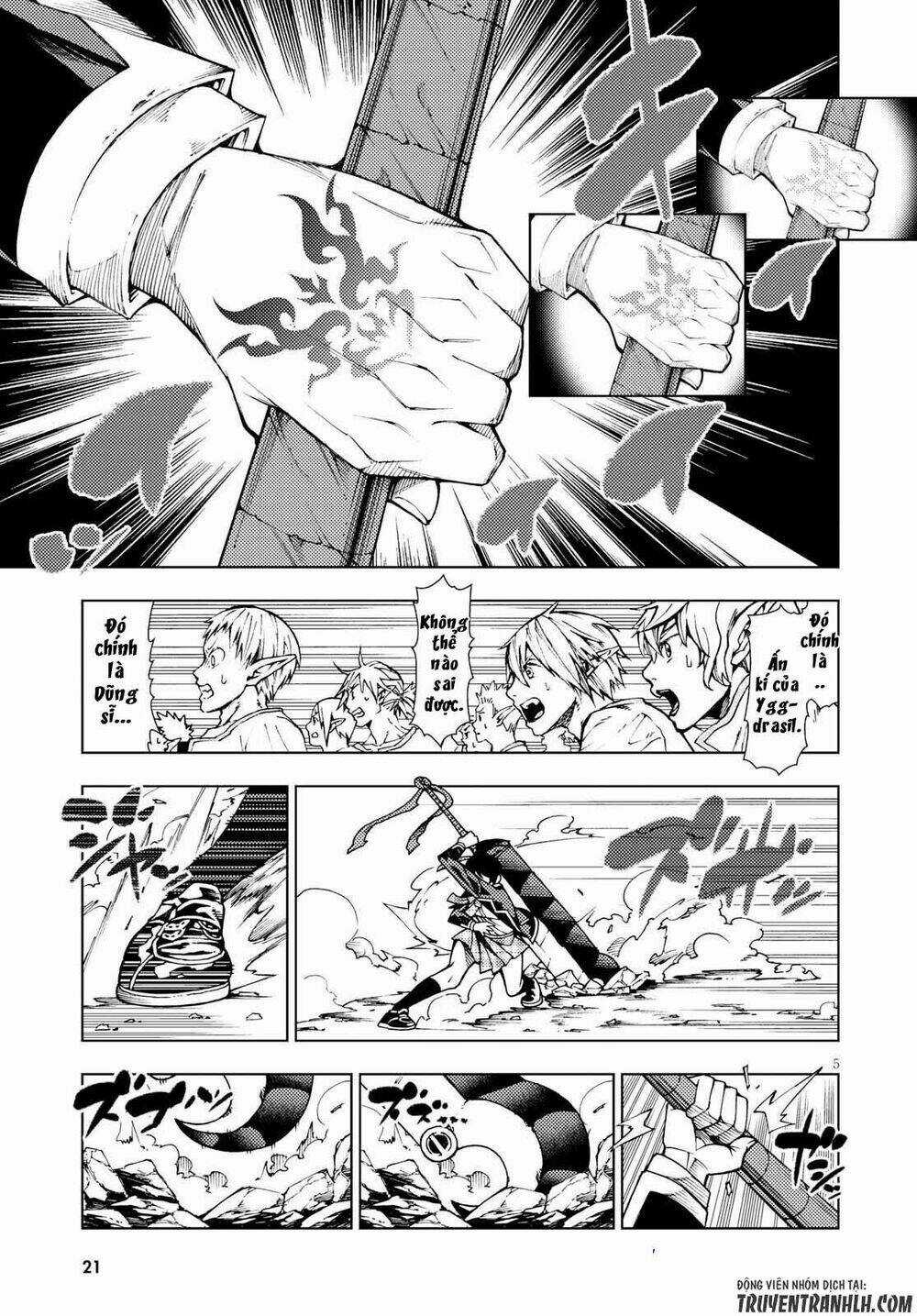 Ragnarok Of The Hero And The Crest Chapter 1 trang 8