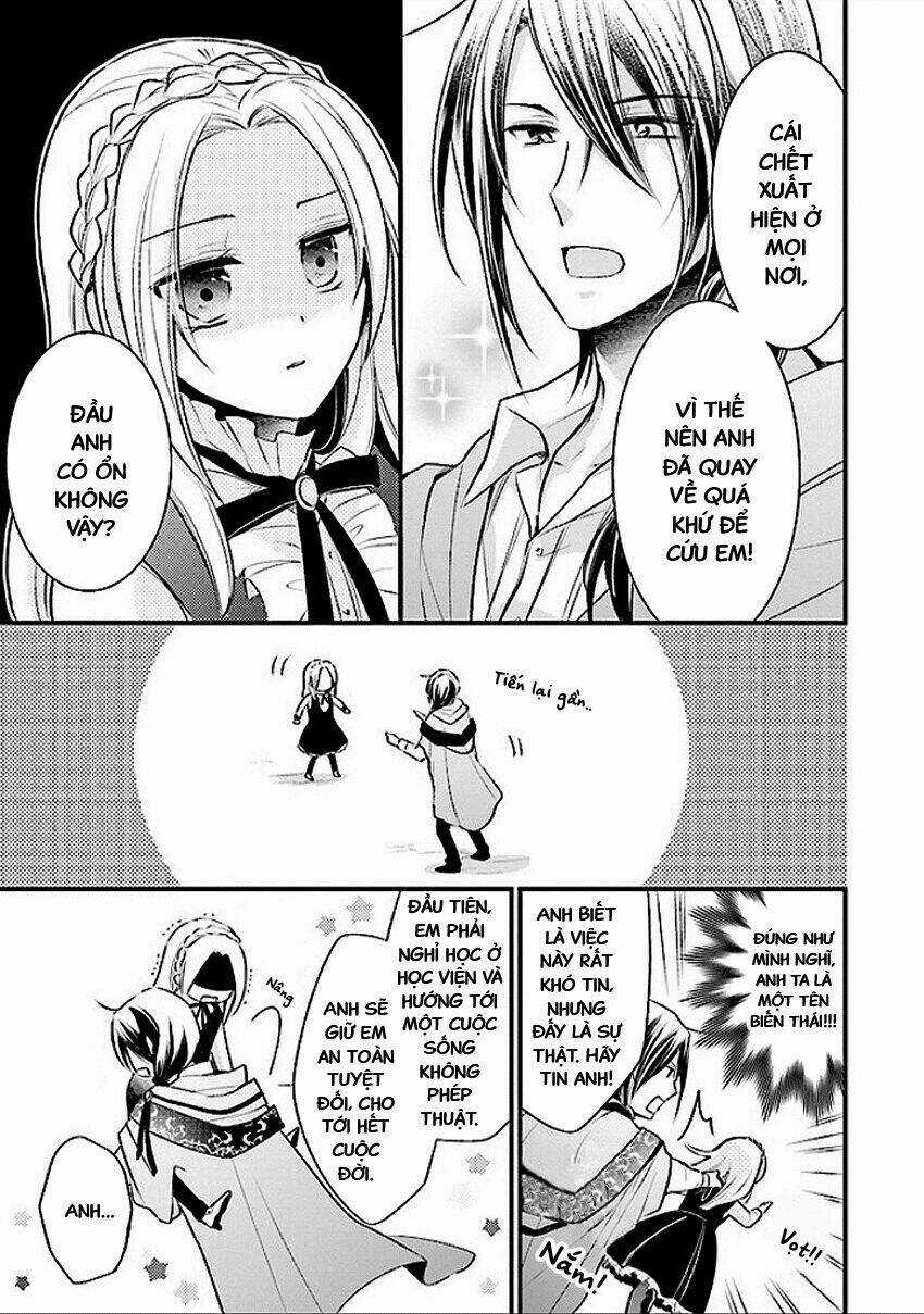 Rakumei Majo To Toki Wo Kakeru Danna-Sama No Shinanai Konyaku Shi Chapter 1 trang 17