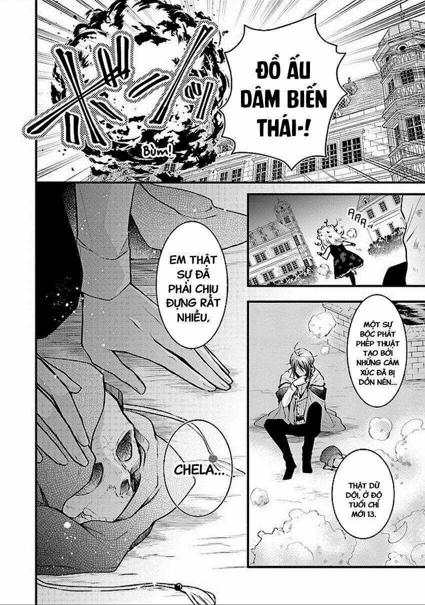 Rakumei Majo To Toki Wo Kakeru Danna-Sama No Shinanai Konyaku Shi Chapter 1 trang 18