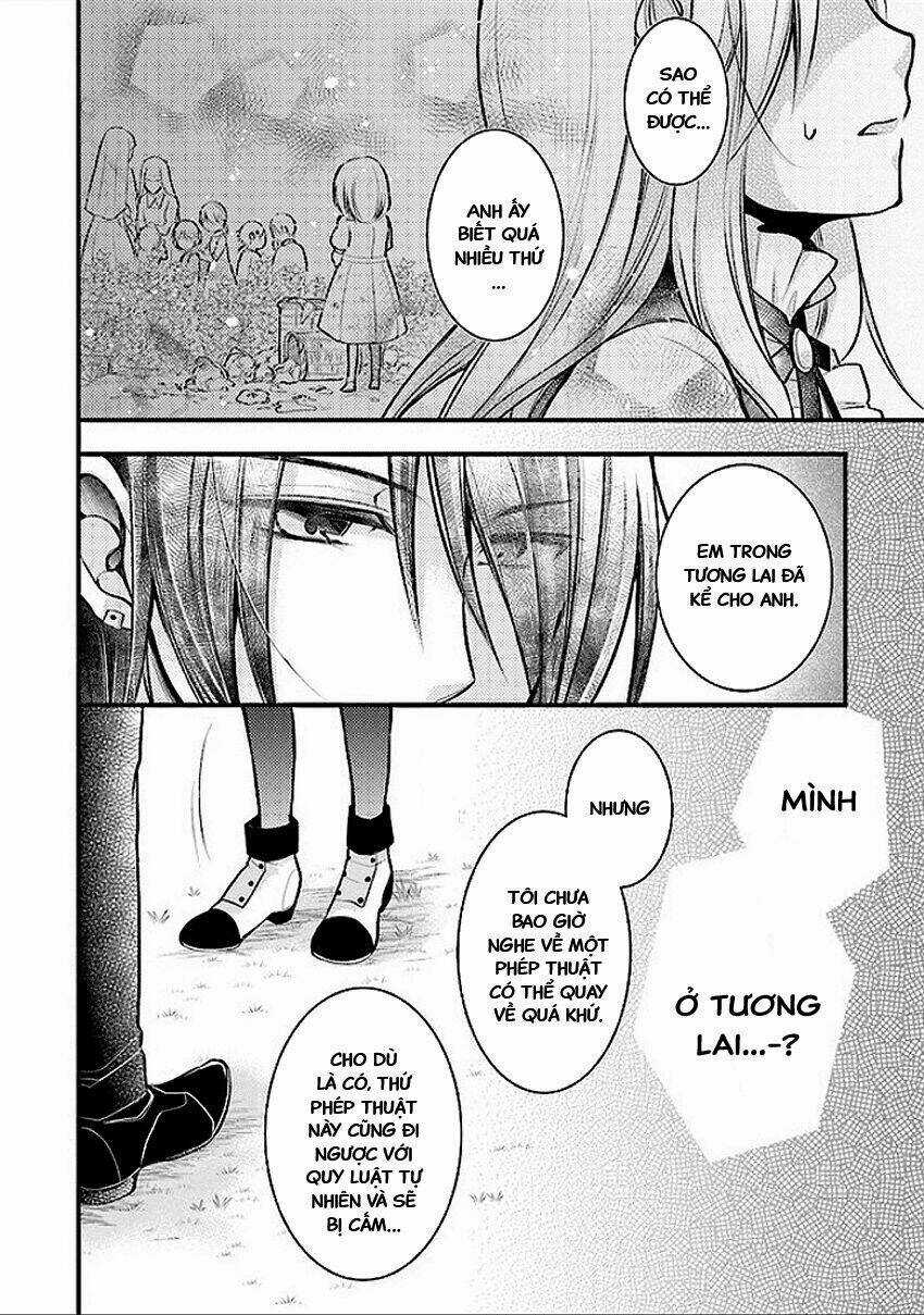 Rakumei Majo To Toki Wo Kakeru Danna-Sama No Shinanai Konyaku Shi Chapter 1 trang 26