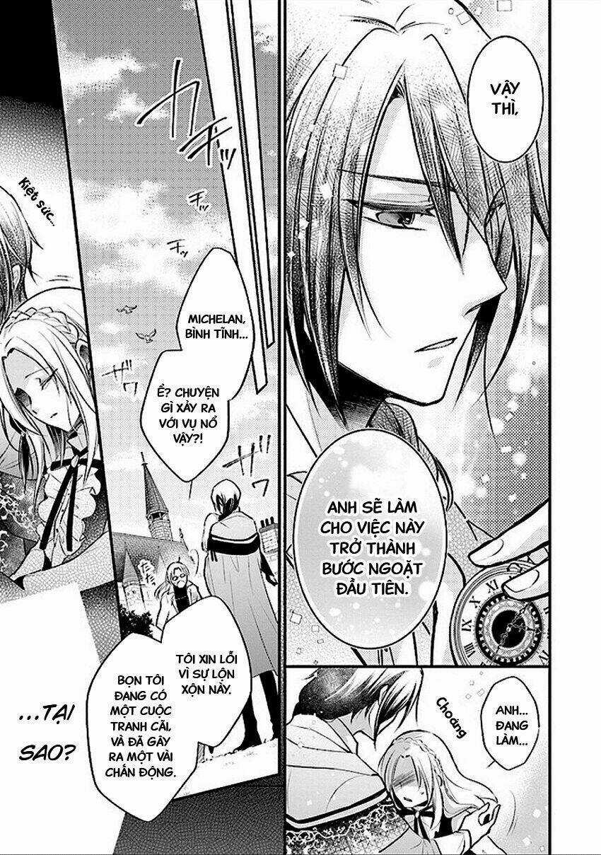 Rakumei Majo To Toki Wo Kakeru Danna-Sama No Shinanai Konyaku Shi Chapter 1 trang 33