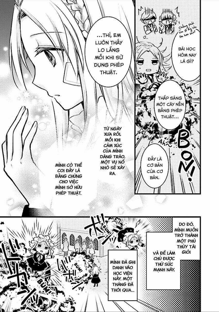Rakumei Majo To Toki Wo Kakeru Danna-Sama No Shinanai Konyaku Shi Chapter 1 trang 4