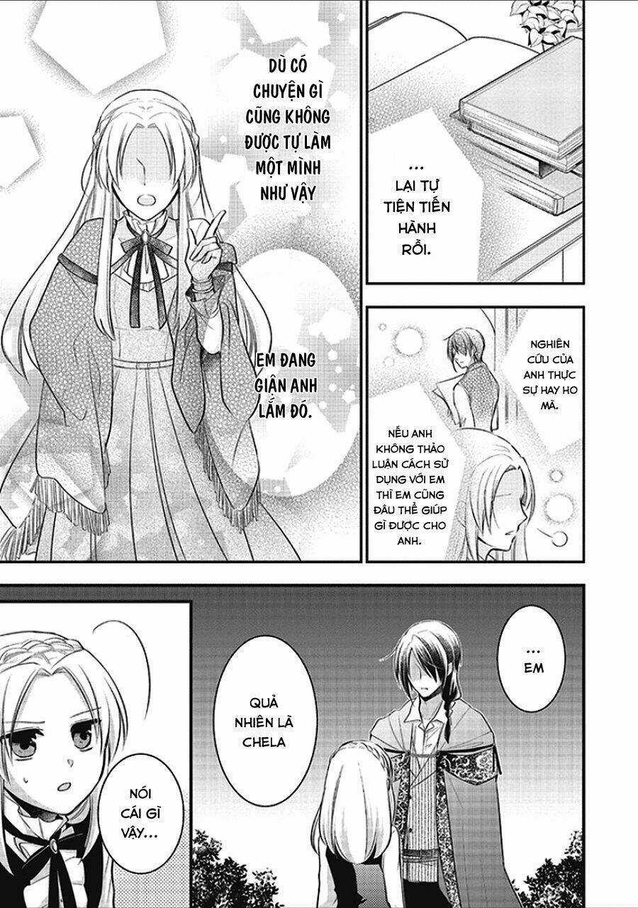 Rakumei Majo To Toki Wo Kakeru Danna-Sama No Shinanai Konyaku Shi Chapter 3 trang 24