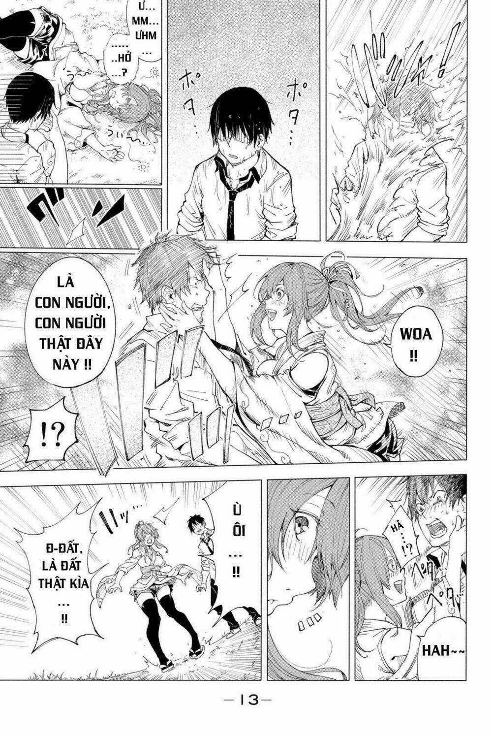 Rakuraku Shinwa Chapter 1.1 trang 10