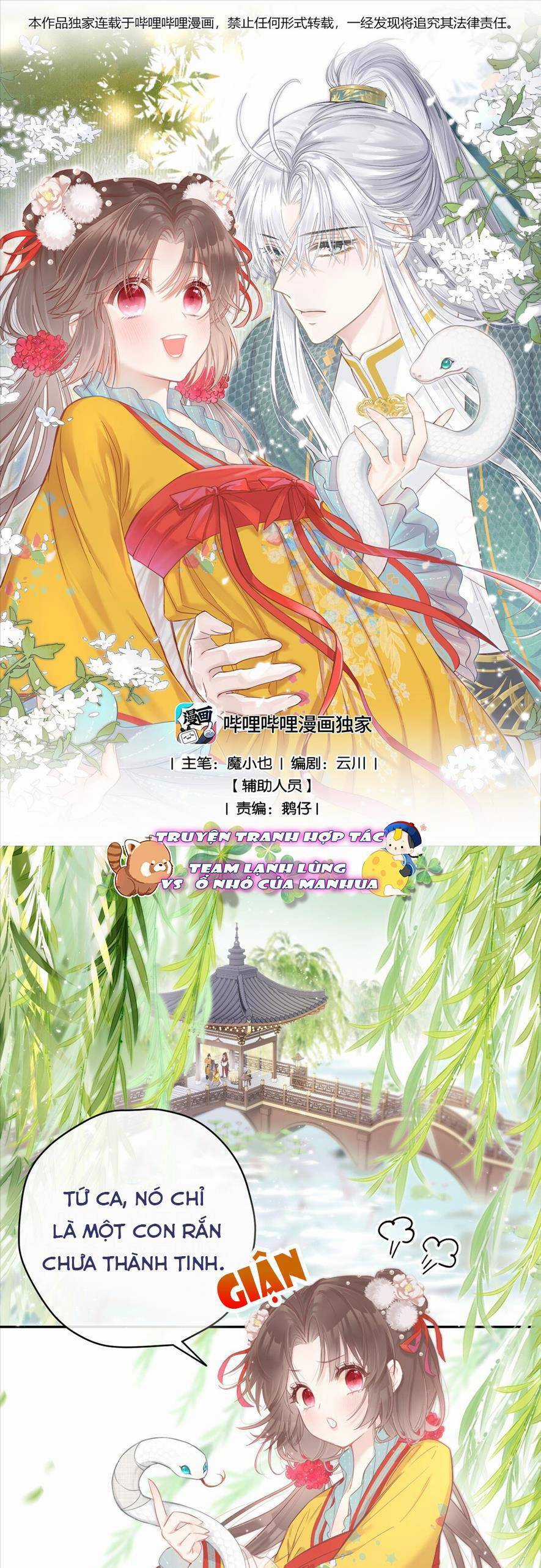 Rắn Cưng Nhà Tôi Lại Đang Diễn Trò Với Tôi Chapter 3 trang 3