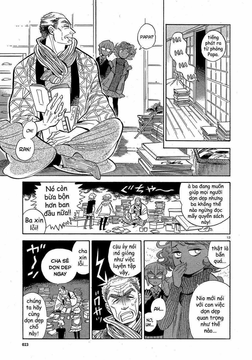 RAN TO HAIIRO NO SEKAI Chapter 42 trang 14