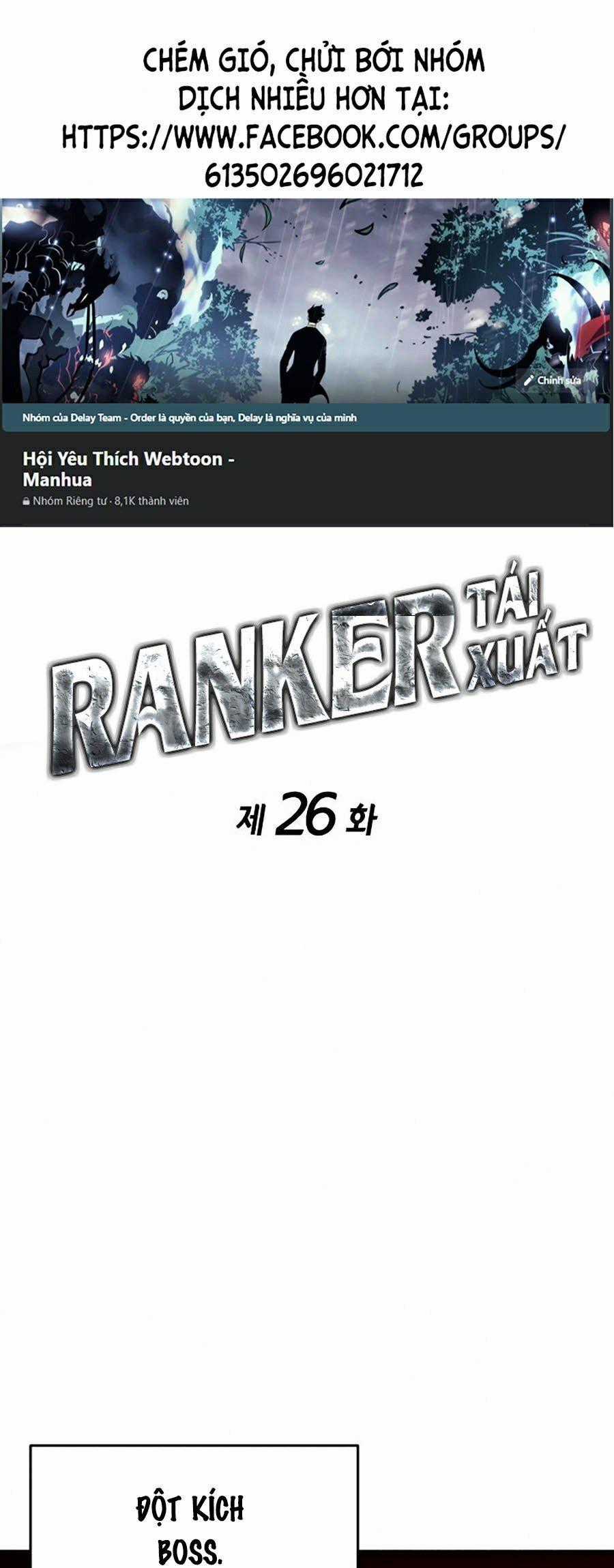 Ranker Tái Xuất Chapter 26 trang 0