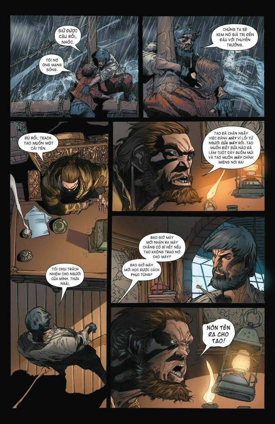 Râu Đen: Huyền Thoại Vua Hải Tặc - Blackbeard: Legend of the Pyrate King Chapter 1 trang 12