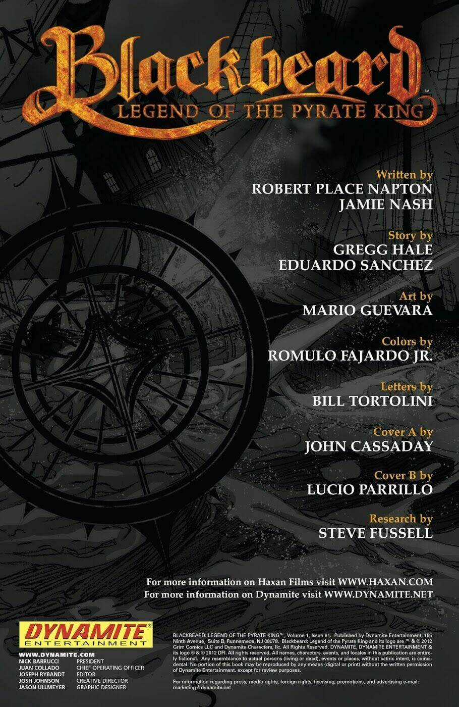 Râu Đen: Huyền Thoại Vua Hải Tặc - Blackbeard: Legend of the Pyrate King Chapter 1 trang 2