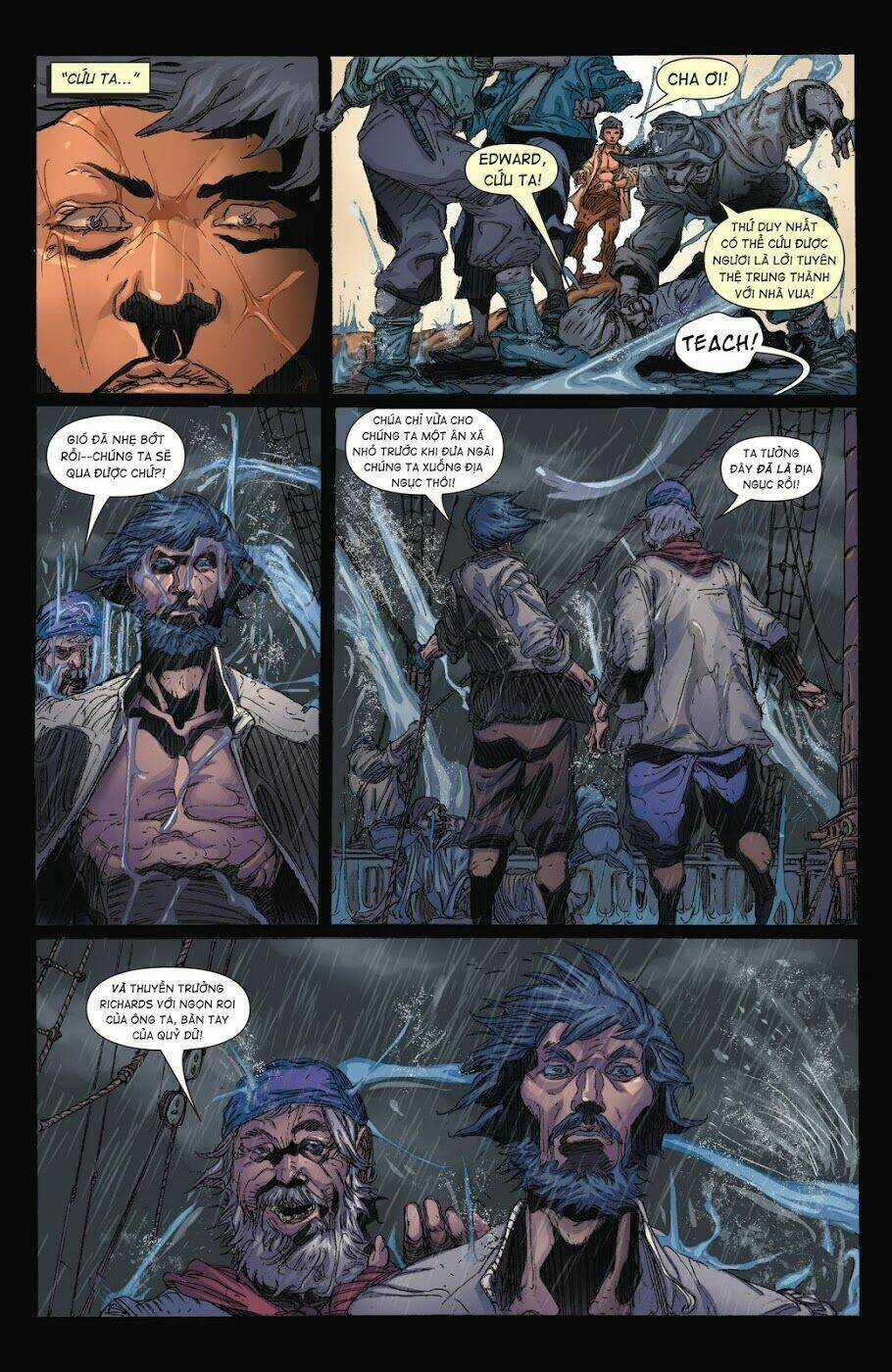 Râu Đen: Huyền Thoại Vua Hải Tặc - Blackbeard: Legend of the Pyrate King Chapter 1 trang 6