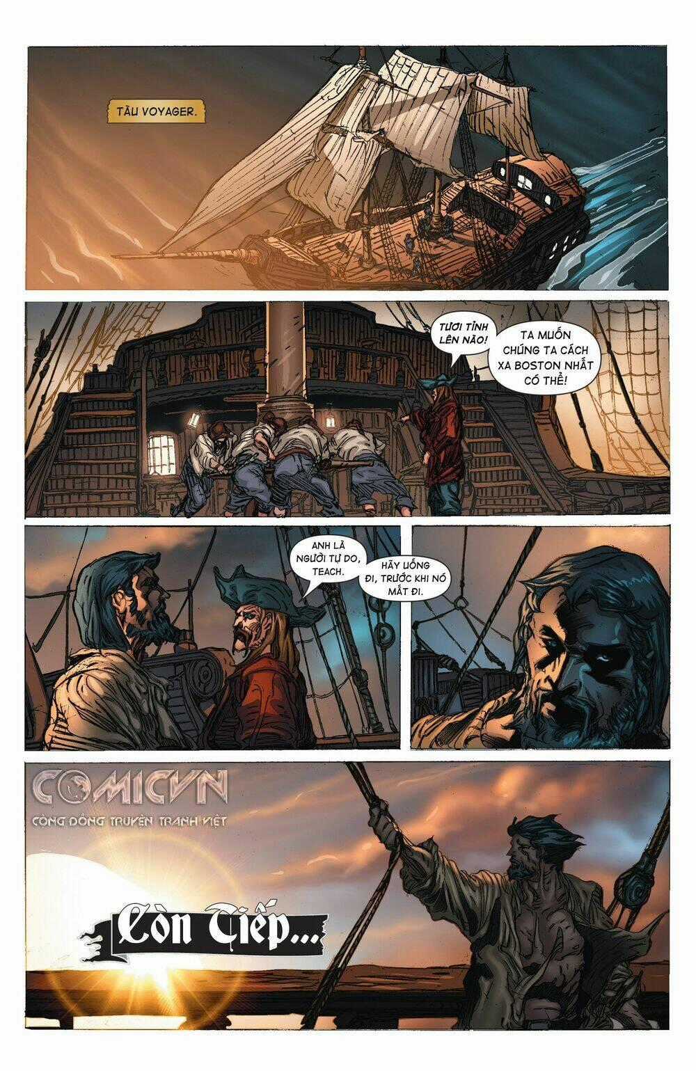 Râu Đen: Huyền Thoại Vua Hải Tặc - Blackbeard: Legend of the Pyrate King Chapter 2 trang 22