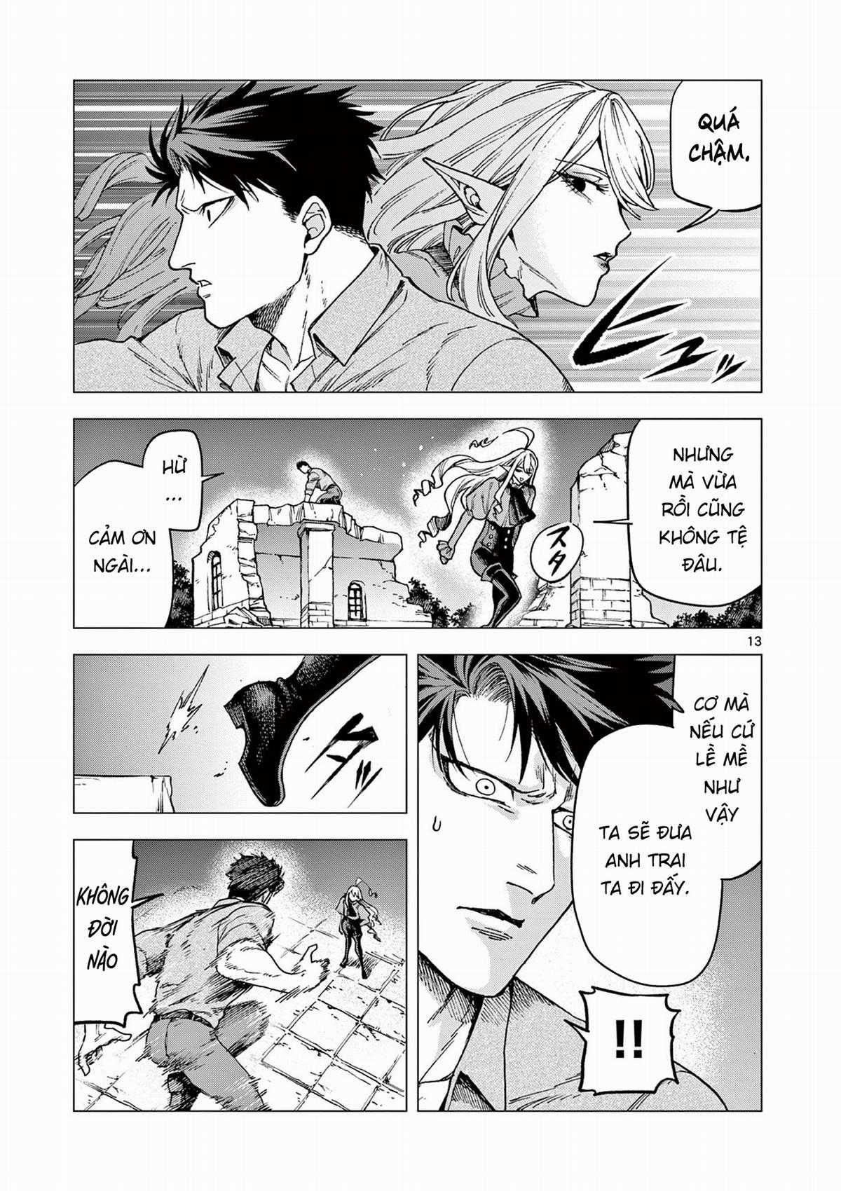 Raul To Kyuuketsuki Chapter 7 trang 12