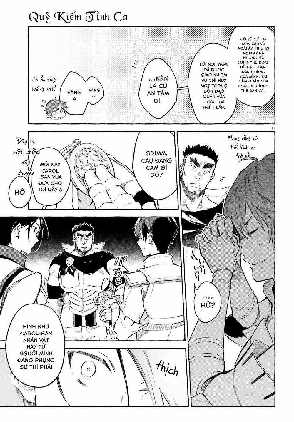 Re:zero Ngoại Truyện: Khúc Tình Ca Của Quỷ Kiếm Chapter 6 trang 21