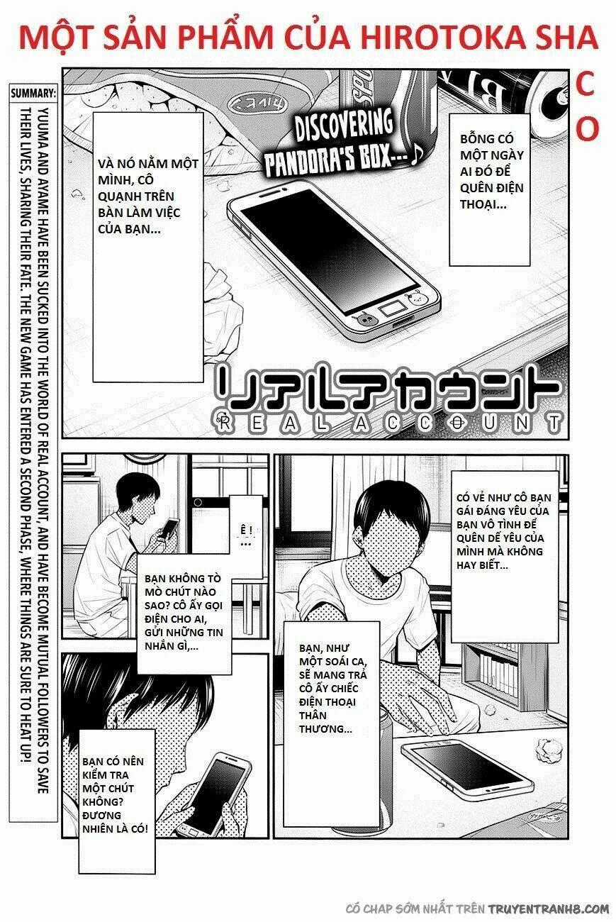 Real Account Ii Chapter 25 trang 1