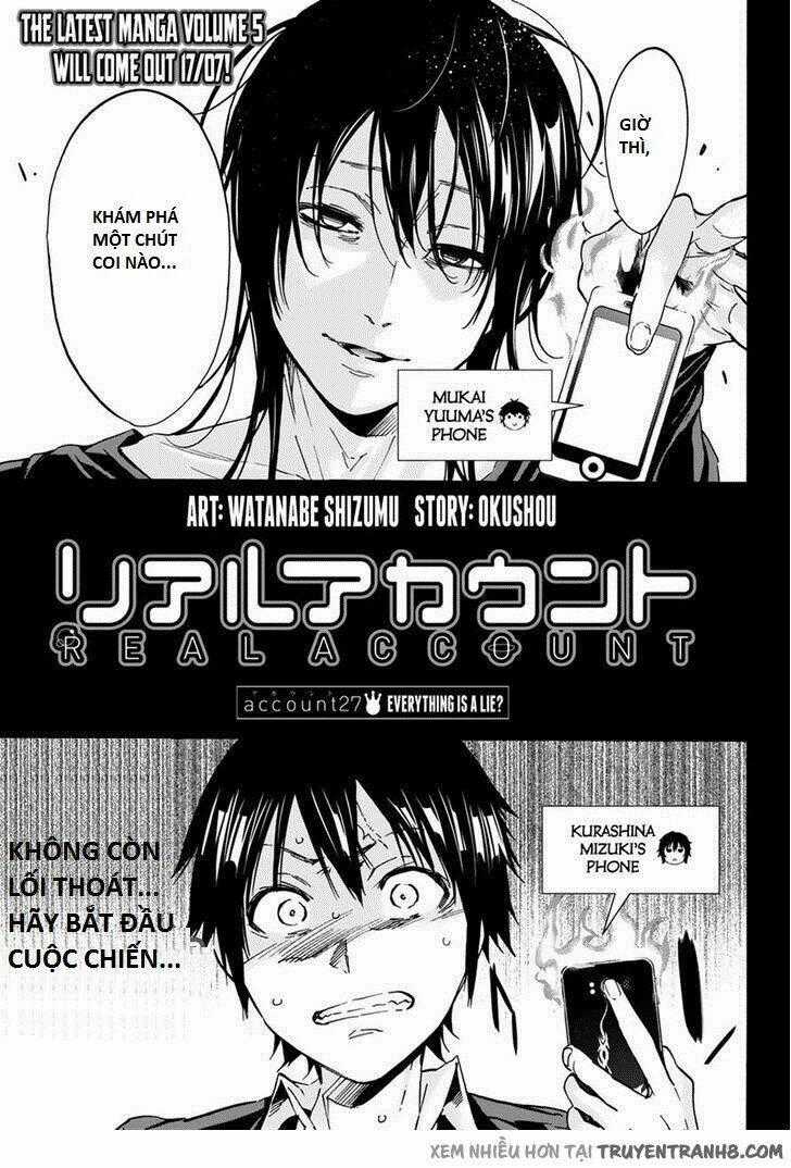 Real Account Ii Chapter 27 trang 1