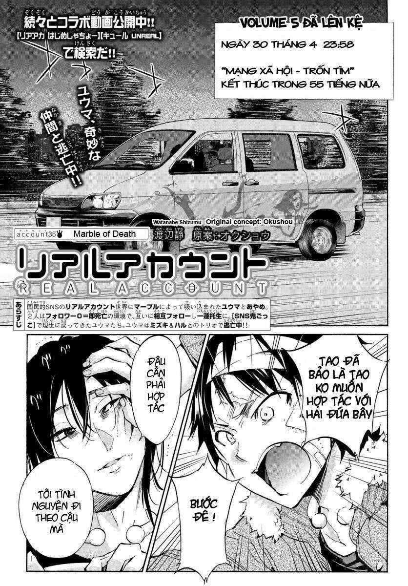 Real Account Ii Chapter 35 trang 1
