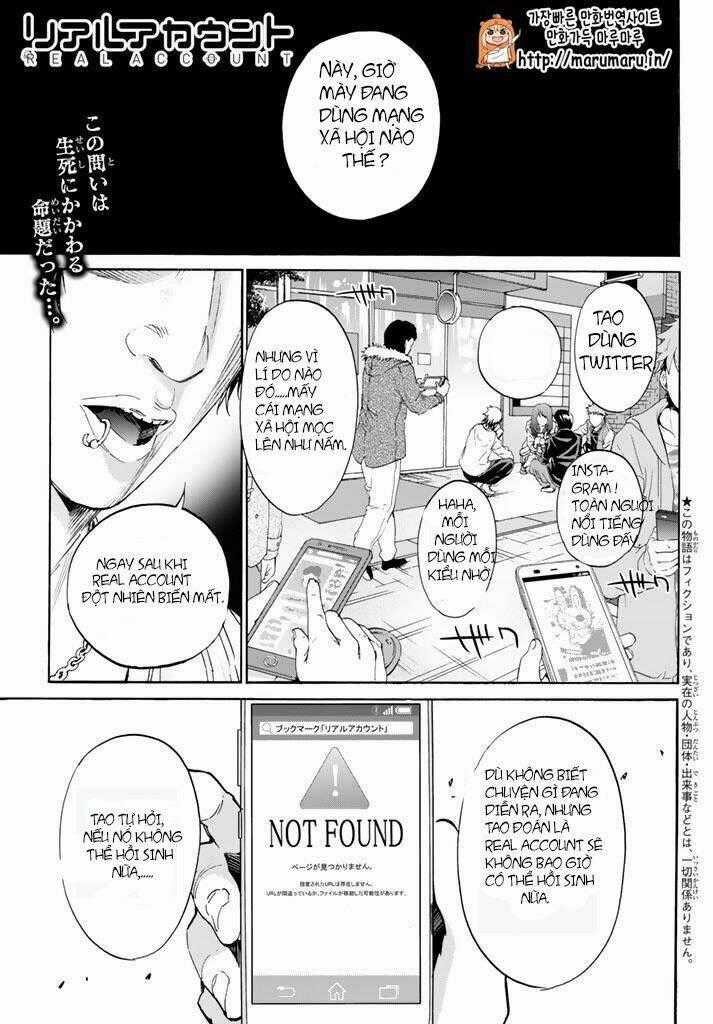 Real Account Ii Chapter 61 trang 1