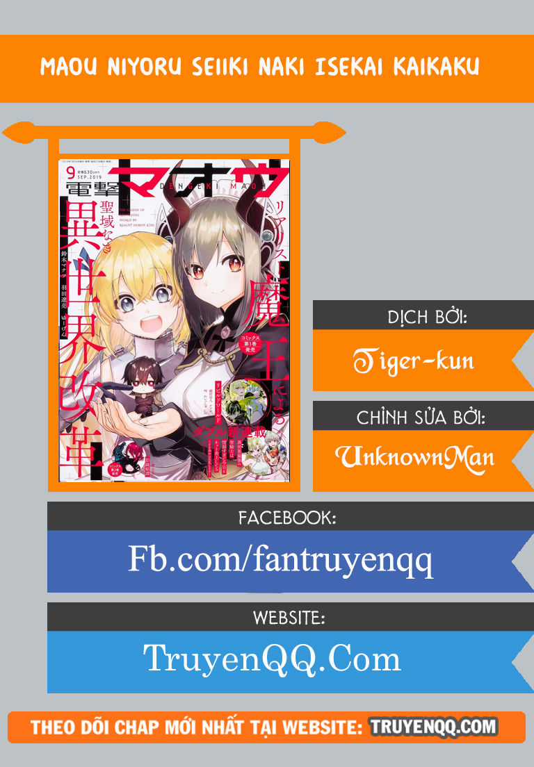 Realist Maou Niyoru Seiiki Naki Isekai Kaikaku Chapter 2.3 trang 9