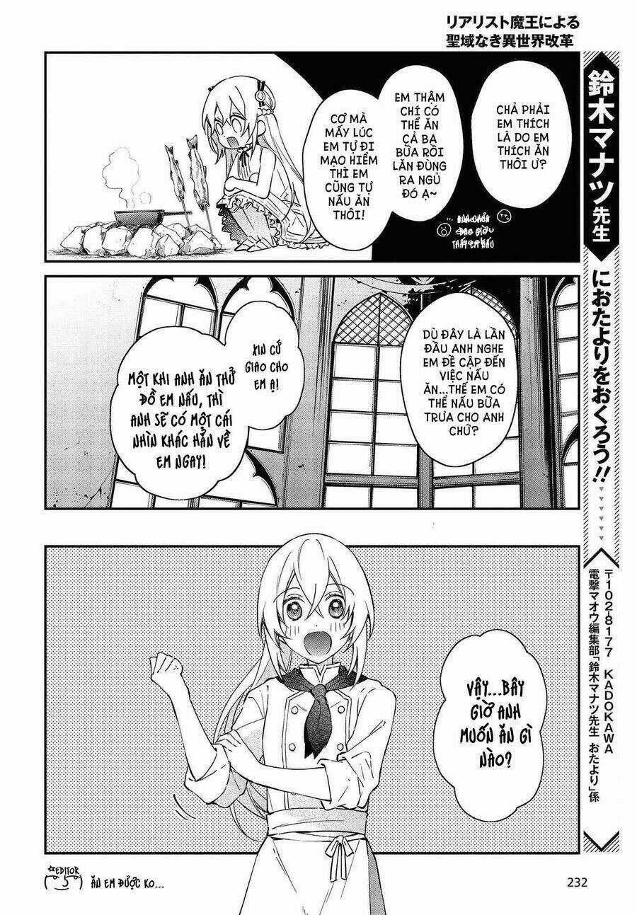 Realist Maou Niyoru Seiiki Naki Isekai Kaikaku Chapter 33.5 trang 6