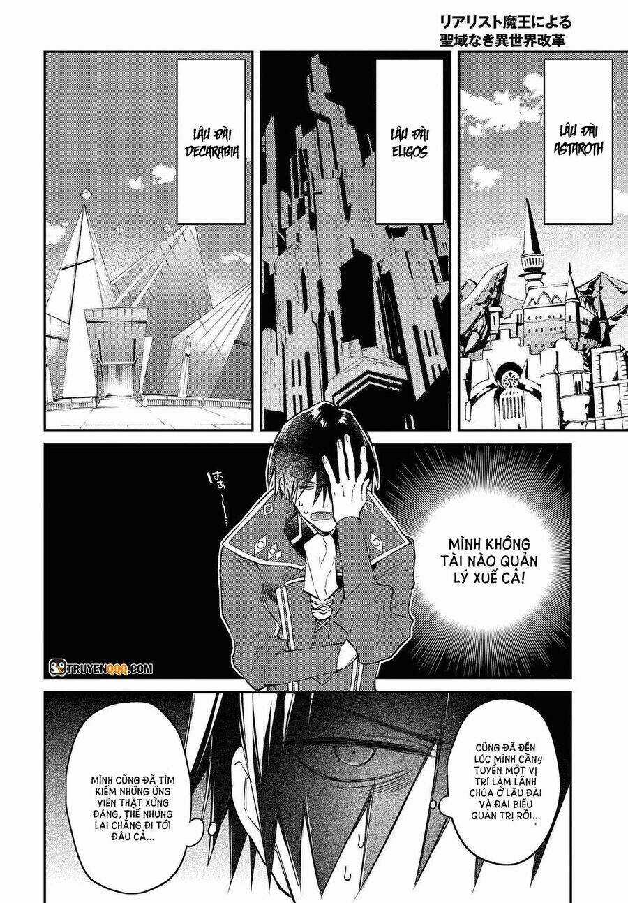 Realist Maou Niyoru Seiiki Naki Isekai Kaikaku Chapter 33 trang 10