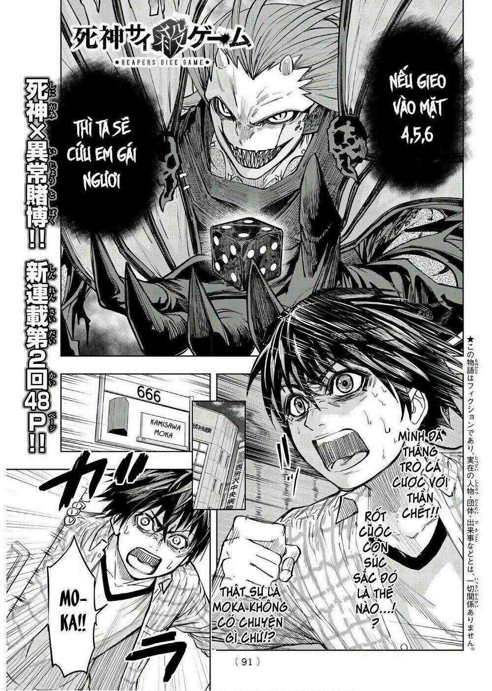 Reapers Dice Game Chapter 2 trang 2