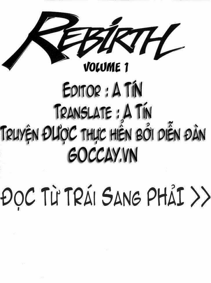Rebirth - Tái Sinh Chapter 1 trang 2