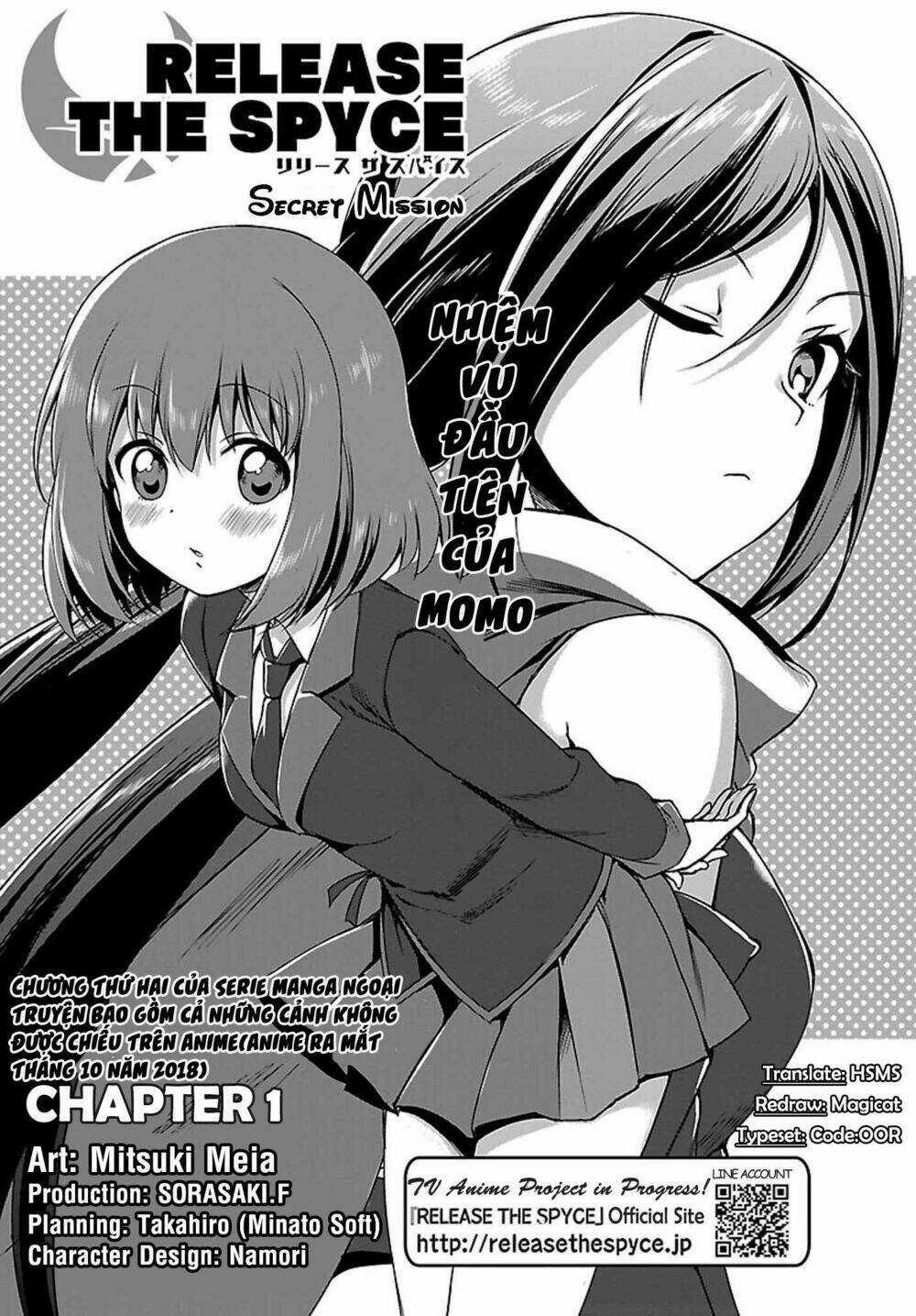 Release The Spyce - Secret Mission Chapter 1 trang 4