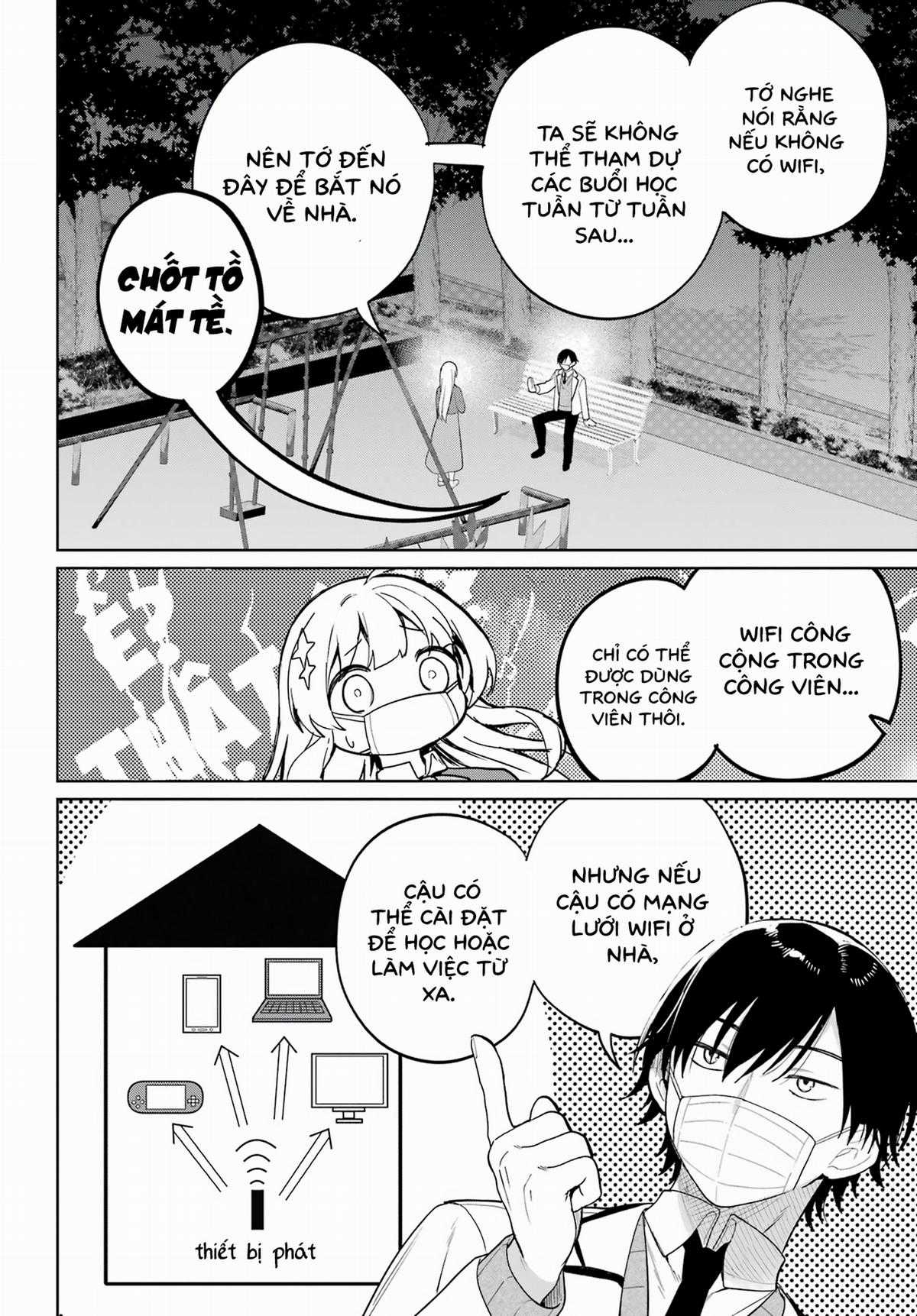 Remote Jugyou ni Nattara Class 1 no Bishoujo to Doukyo Suru Koto ni Natta Chapter 1 trang 20