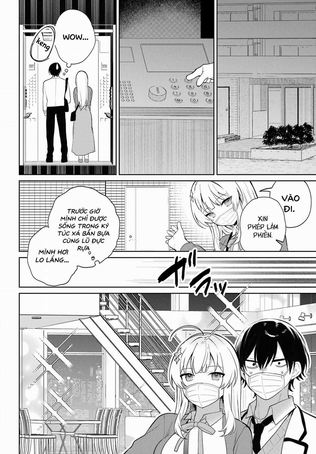 Remote Jugyou ni Nattara Class 1 no Bishoujo to Doukyo Suru Koto ni Natta Chapter 1 trang 26