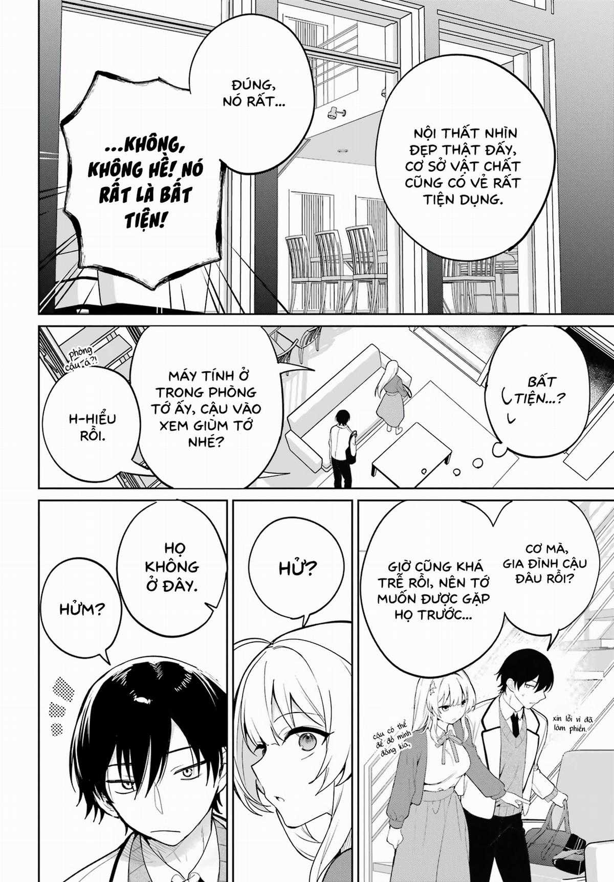 Remote Jugyou ni Nattara Class 1 no Bishoujo to Doukyo Suru Koto ni Natta Chapter 1 trang 28