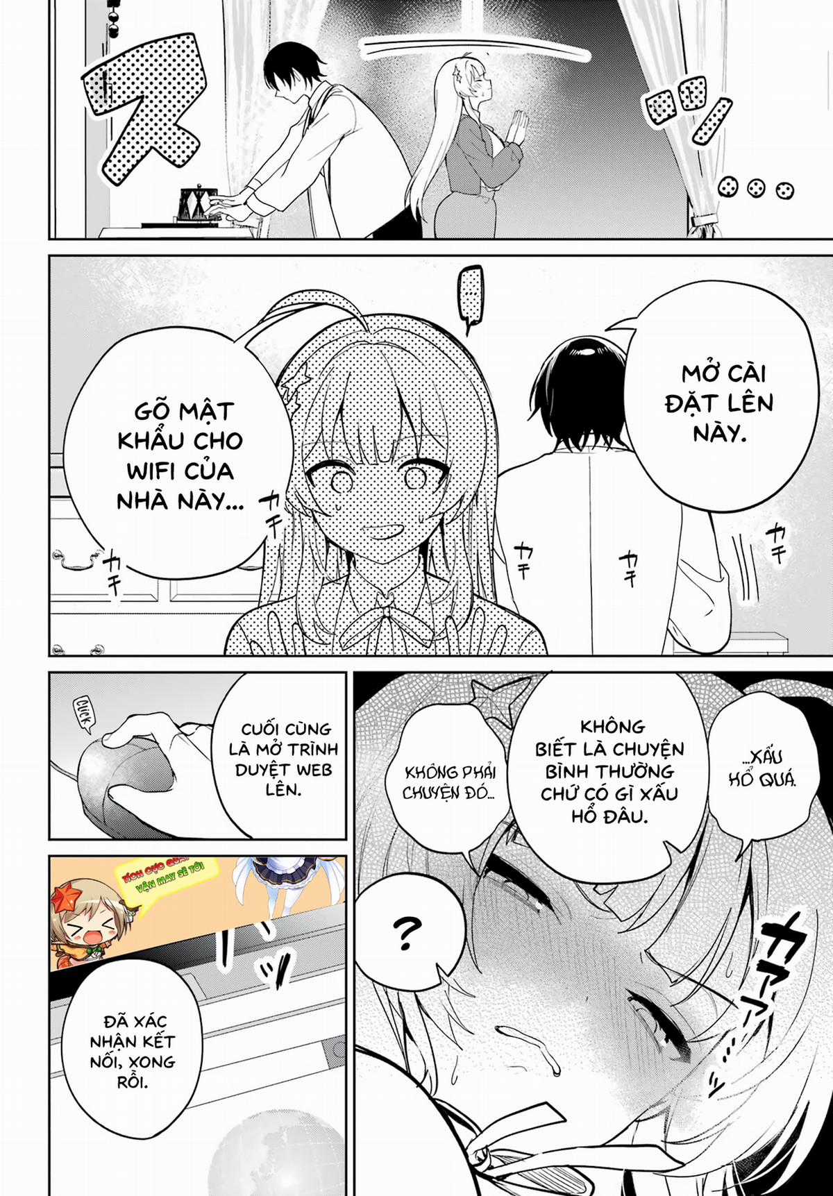 Remote Jugyou ni Nattara Class 1 no Bishoujo to Doukyo Suru Koto ni Natta Chapter 1 trang 32