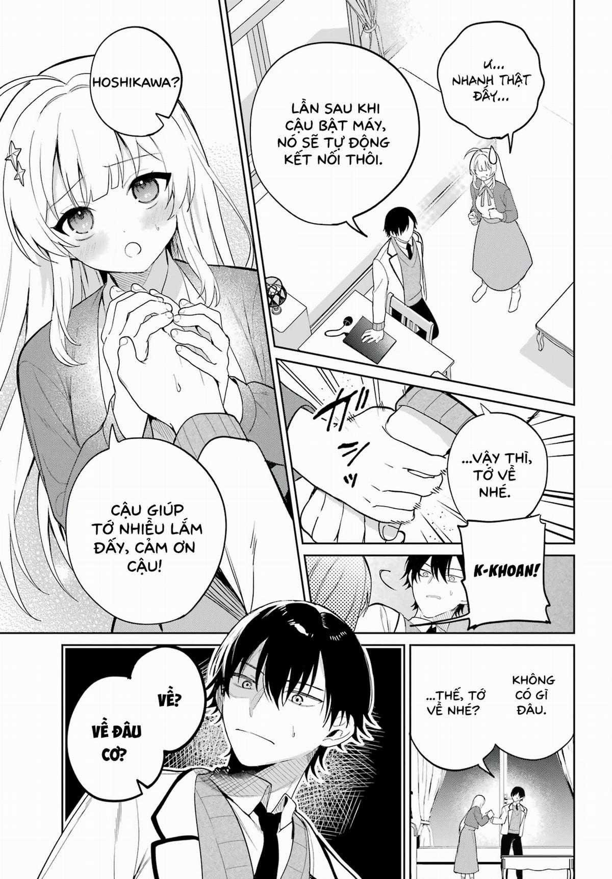 Remote Jugyou ni Nattara Class 1 no Bishoujo to Doukyo Suru Koto ni Natta Chapter 1 trang 33