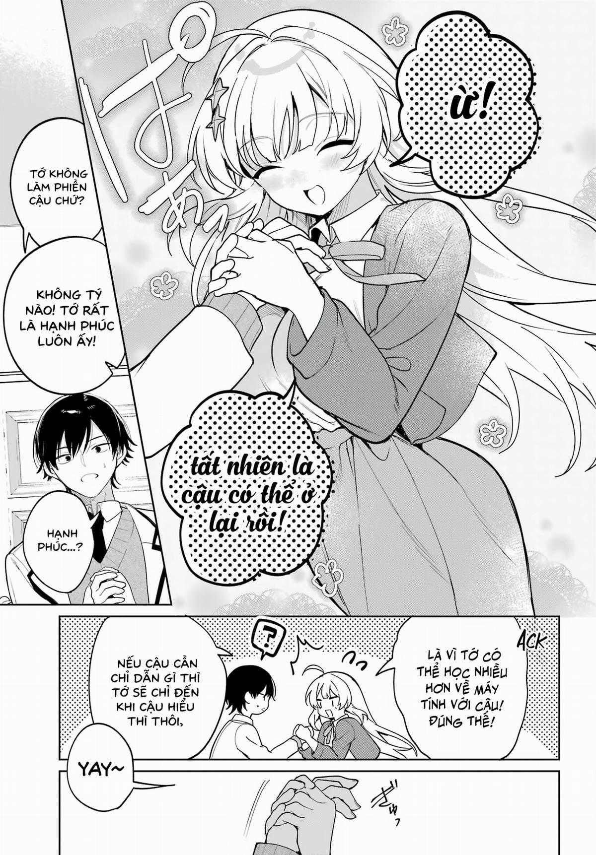 Remote Jugyou ni Nattara Class 1 no Bishoujo to Doukyo Suru Koto ni Natta Chapter 1 trang 37