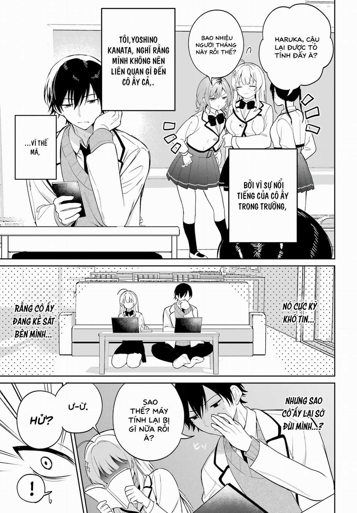 Remote Jugyou ni Nattara Class 1 no Bishoujo to Doukyo Suru Koto ni Natta Chapter 1 trang 5