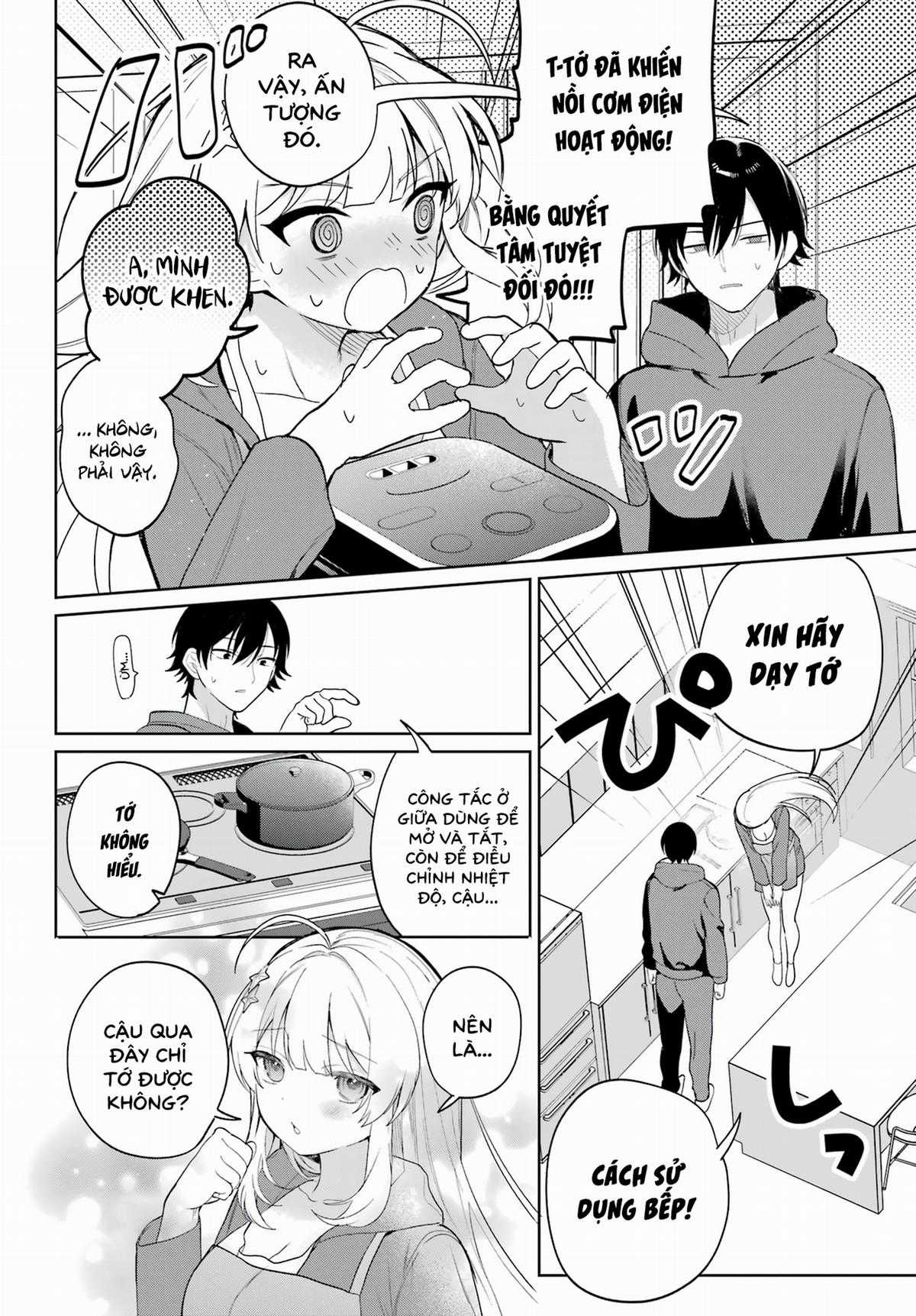 Remote Jugyou ni Nattara Class 1 no Bishoujo to Doukyo Suru Koto ni Natta Chapter 2 trang 10