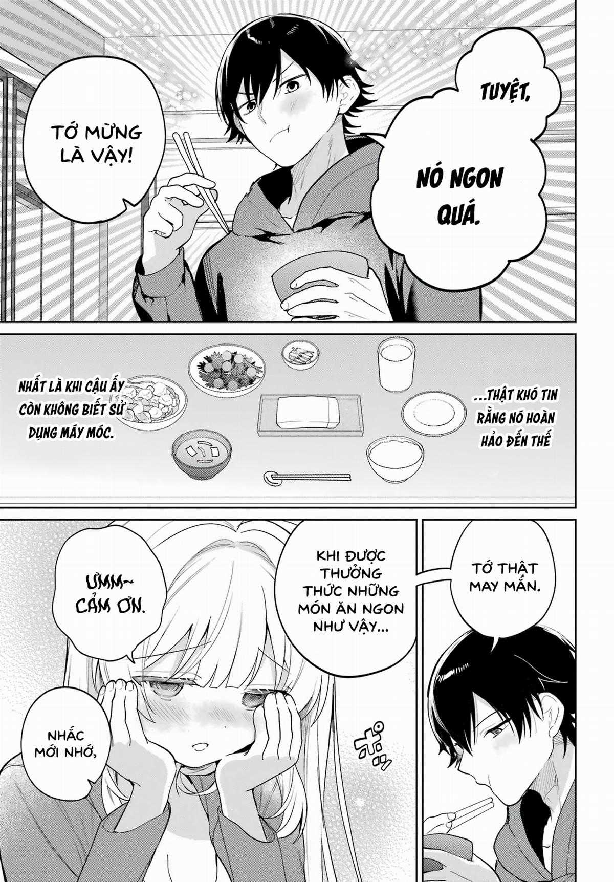 Remote Jugyou ni Nattara Class 1 no Bishoujo to Doukyo Suru Koto ni Natta Chapter 2 trang 13