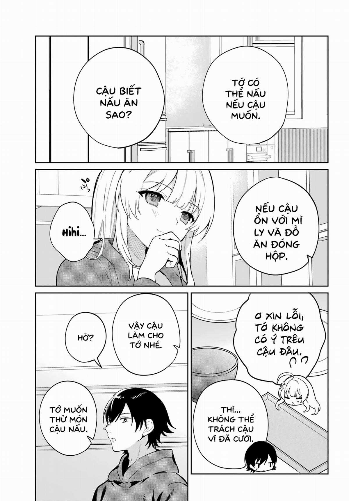 Remote Jugyou ni Nattara Class 1 no Bishoujo to Doukyo Suru Koto ni Natta Chapter 2 trang 19