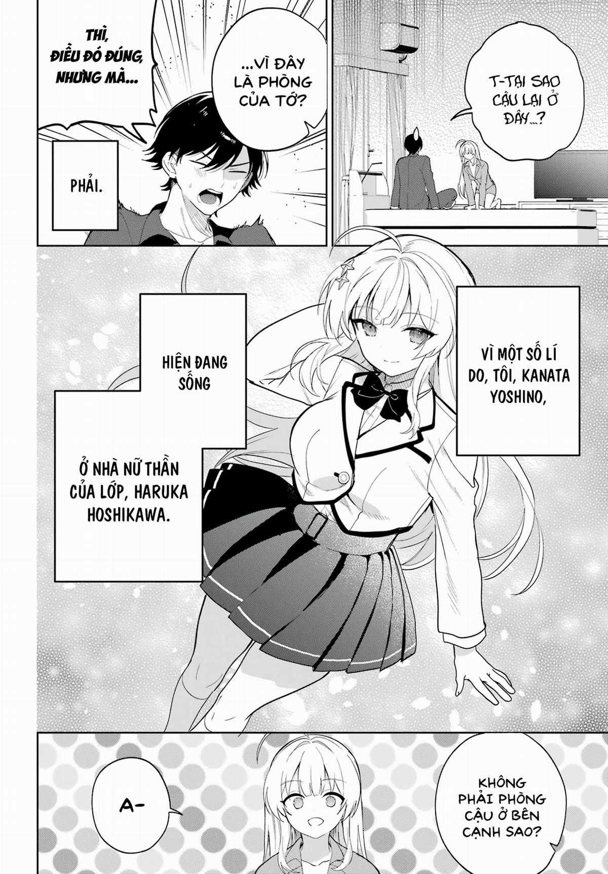 Remote Jugyou ni Nattara Class 1 no Bishoujo to Doukyo Suru Koto ni Natta Chapter 2 trang 4