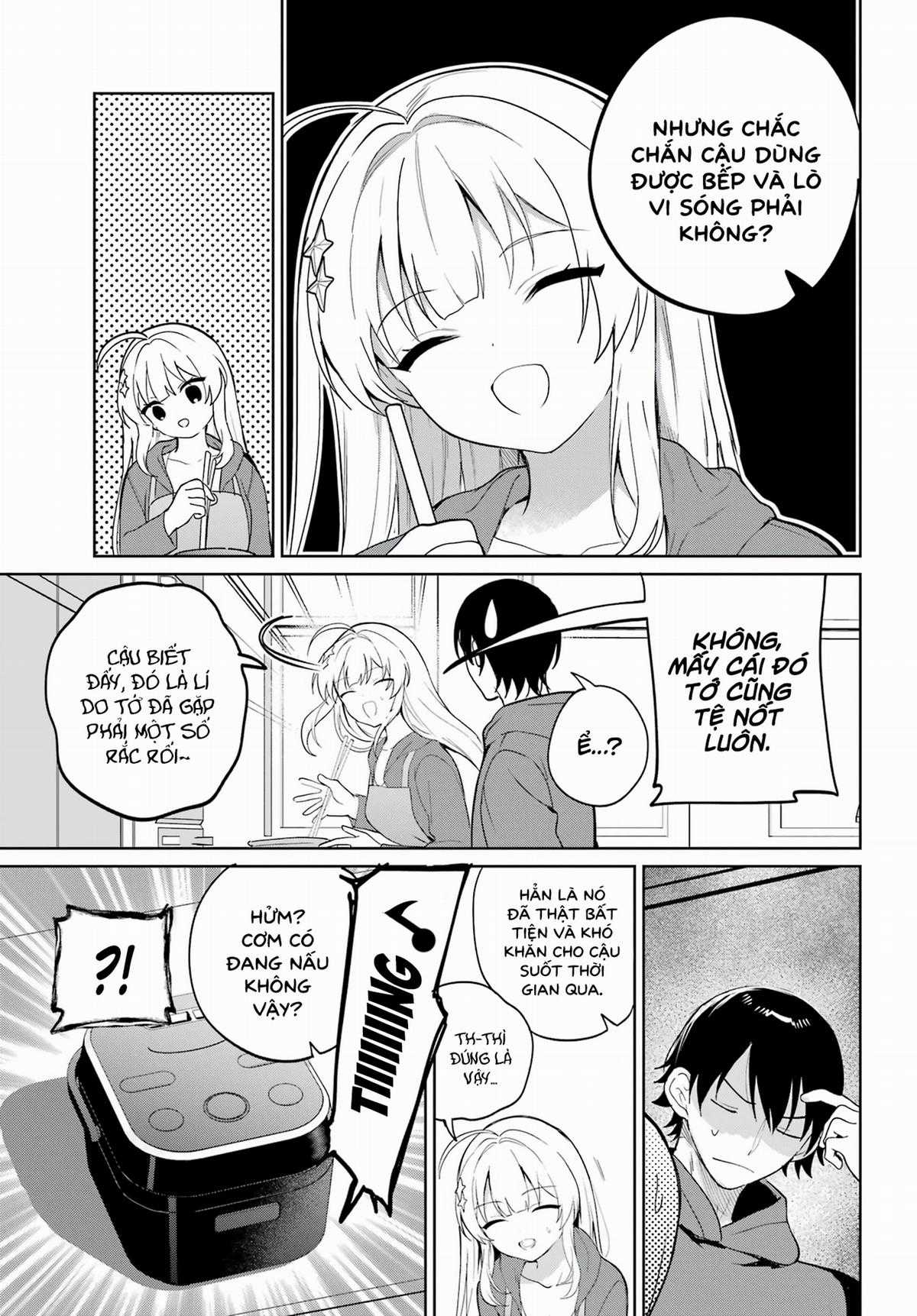 Remote Jugyou ni Nattara Class 1 no Bishoujo to Doukyo Suru Koto ni Natta Chapter 2 trang 9