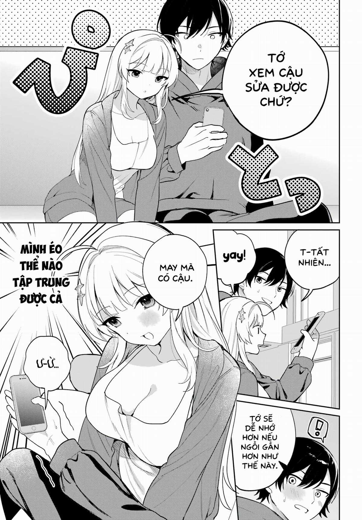 Remote Jugyou ni Nattara Class 1 no Bishoujo to Doukyo Suru Koto ni Natta Chapter 3 trang 22