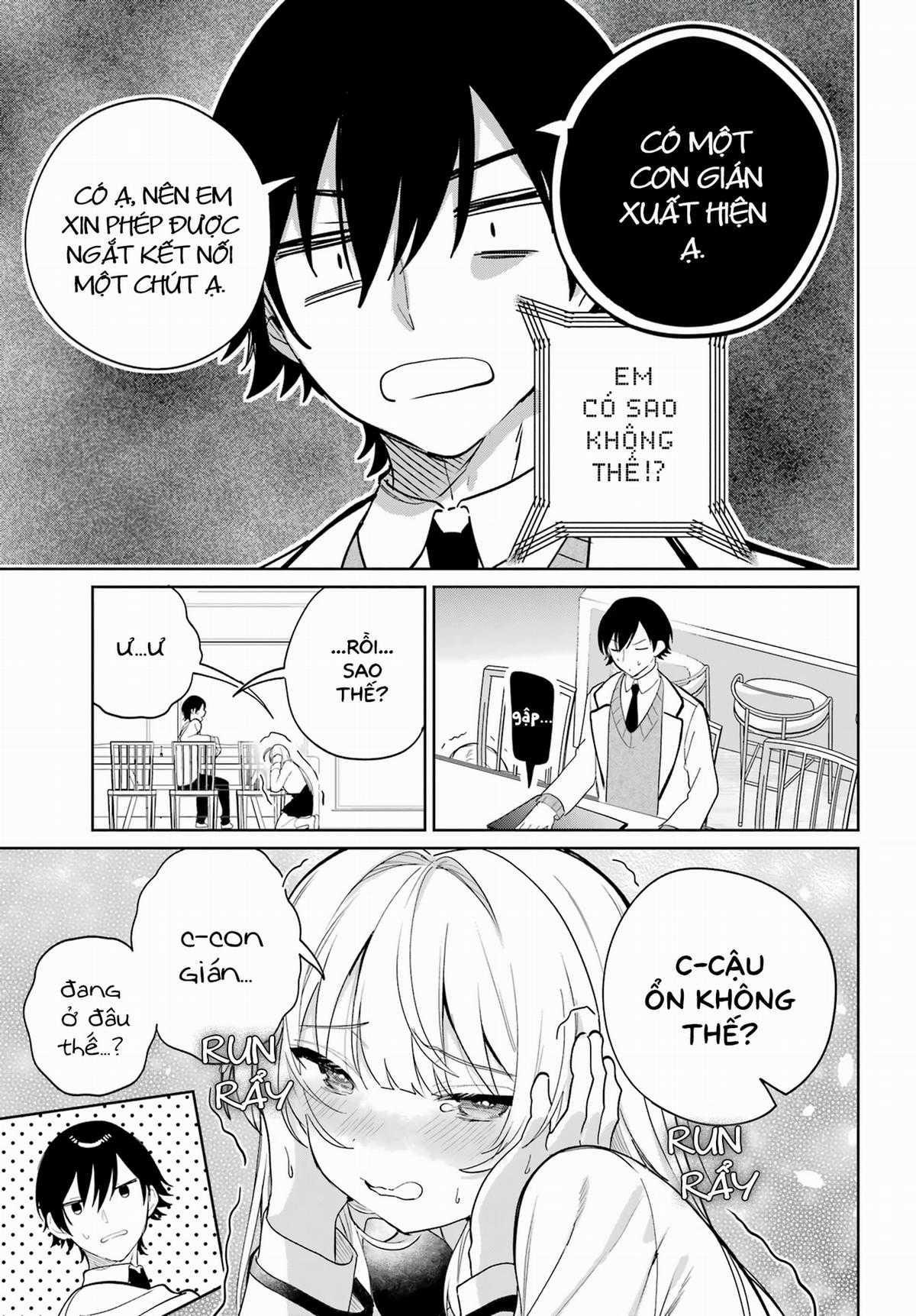 Remote Jugyou ni Nattara Class 1 no Bishoujo to Doukyo Suru Koto ni Natta Chapter 4 trang 12