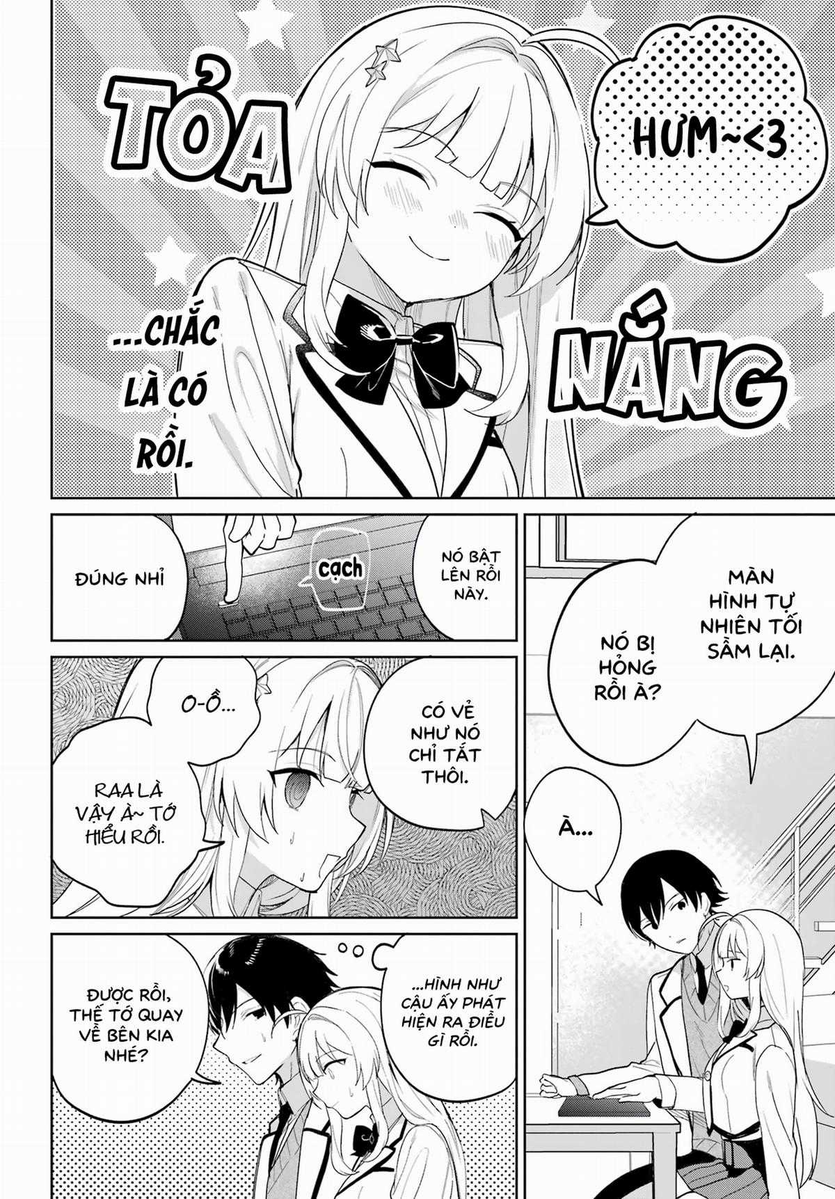 Remote Jugyou ni Nattara Class 1 no Bishoujo to Doukyo Suru Koto ni Natta Chapter 4 trang 15