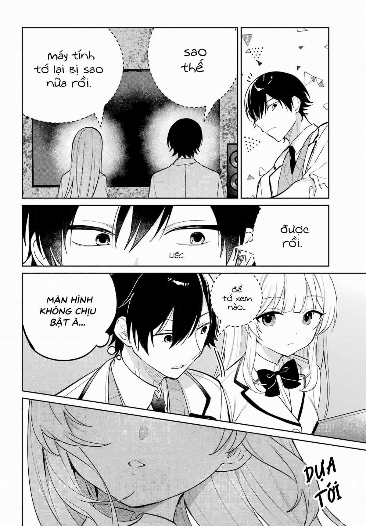 Remote Jugyou ni Nattara Class 1 no Bishoujo to Doukyo Suru Koto ni Natta Chapter 4 trang 19