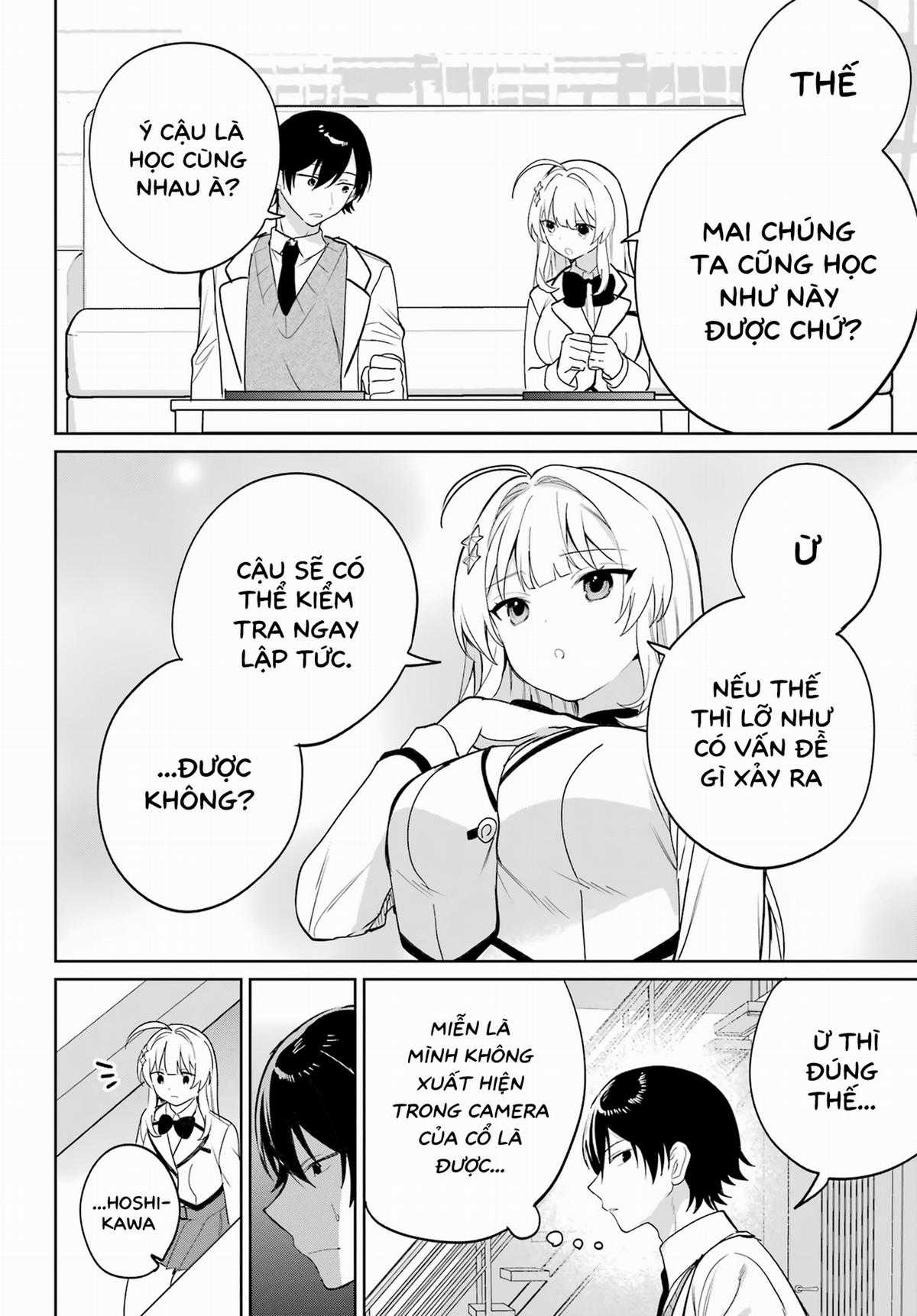 Remote Jugyou ni Nattara Class 1 no Bishoujo to Doukyo Suru Koto ni Natta Chapter 4 trang 27