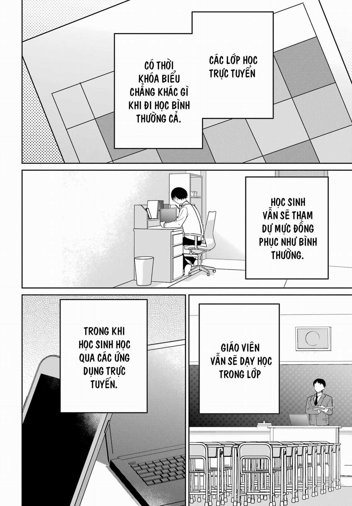 Remote Jugyou ni Nattara Class 1 no Bishoujo to Doukyo Suru Koto ni Natta Chapter 4 trang 7