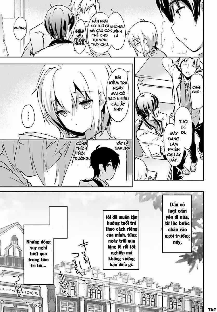 Renai Kinshi Gakuen Chapter 1 trang 8