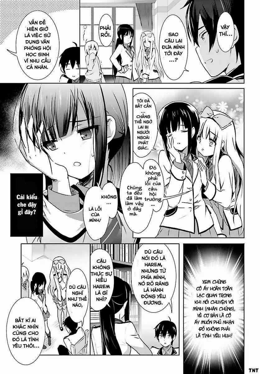 Renai Kinshi Gakuen Chapter 2 trang 12