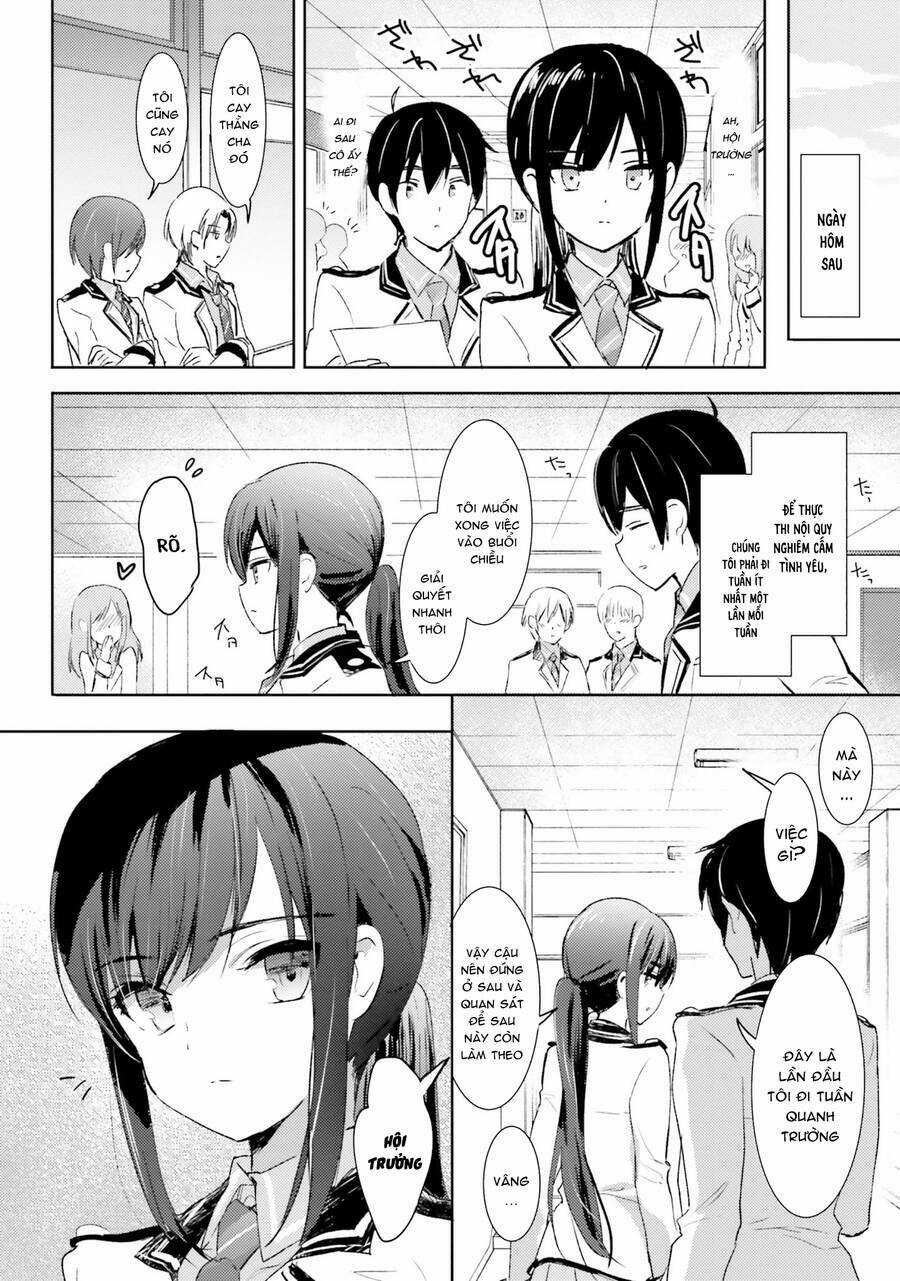 Renai Kinshi Gakuen Chapter 4 trang 10
