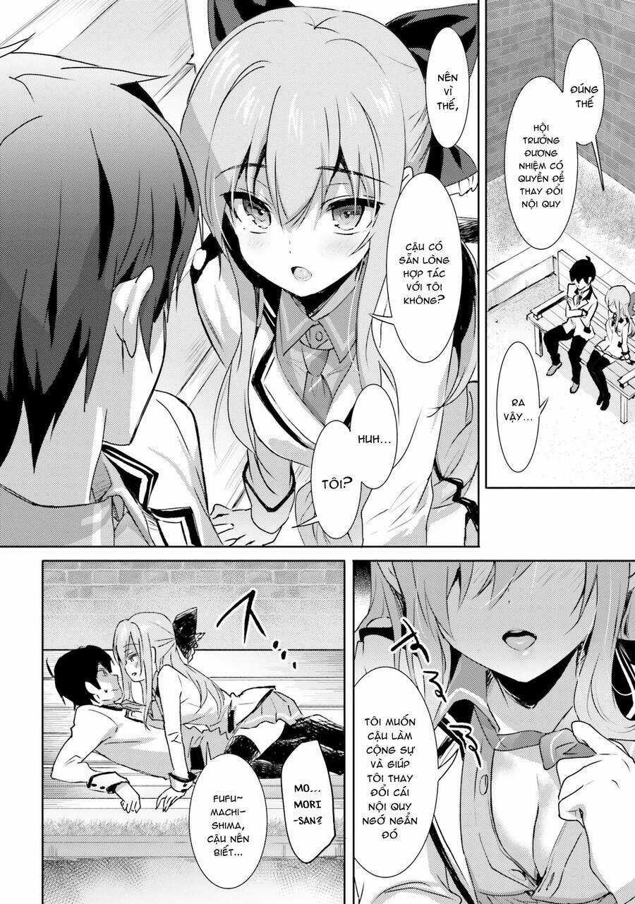 Renai Kinshi Gakuen Chapter 4 trang 14