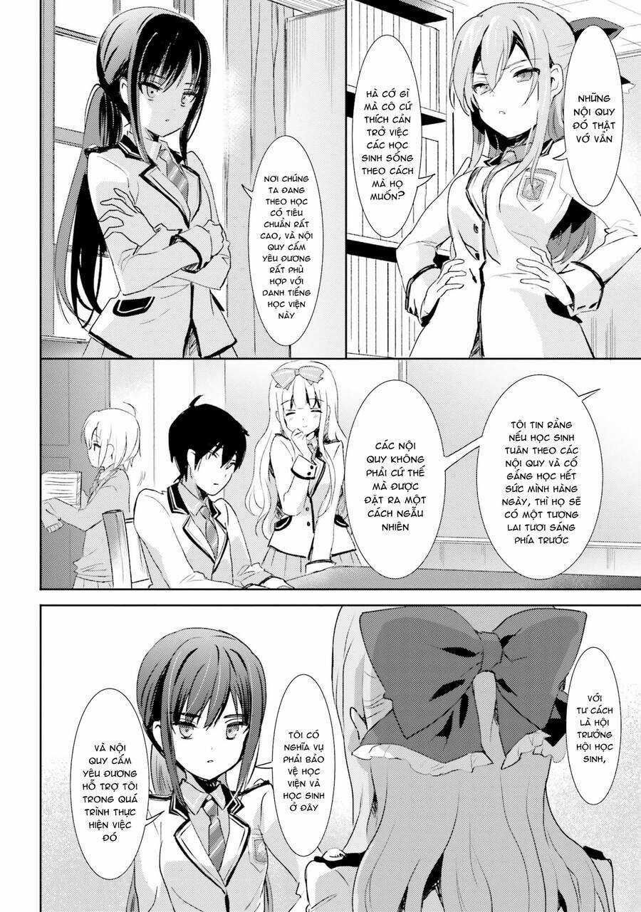 Renai Kinshi Gakuen Chapter 4 trang 8